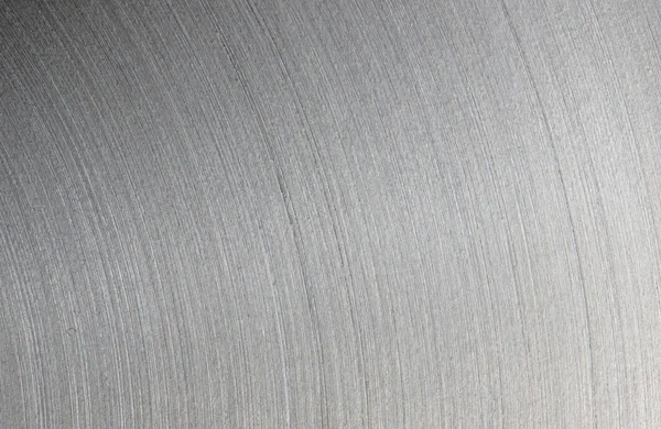 Brushed steel plate texture — Stock Photo, Image
