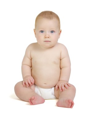  Bebek beyaz arkaplanda izole edildi