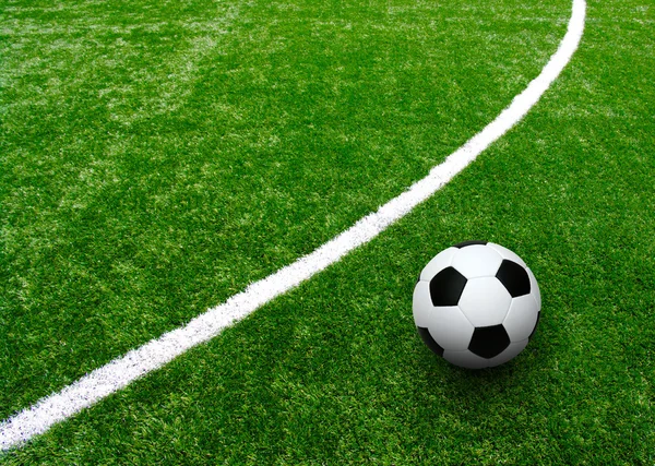 Soccer on the stadium — Stock Photo, Image