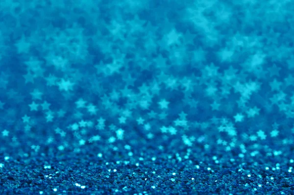 Μπλε Χριστούγεννα Αφηρημένη Θολή Φόντο — Φωτογραφία Αρχείου