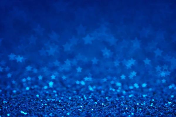 Блакитне Різдво Абстрактний Розмитий Фон — стокове фото