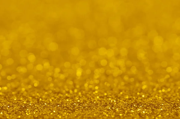 Christmas Glowing Golden Background Gold Holiday New Year Abstract Glitter — Stock Photo, Image