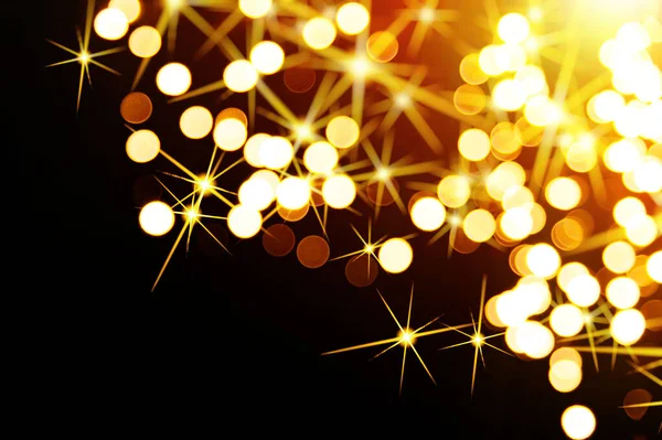 Jul Och Nyår Bakgrund Glitter Ljus Defocused — Stockfoto