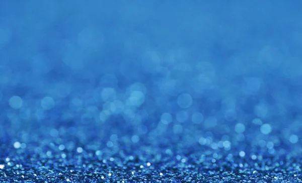 Абстрактний Синій Фон Боке Блискучий Блиск — стокове фото