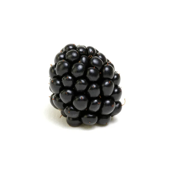 Blackberry Isolado Fundo Branco — Fotografia de Stock