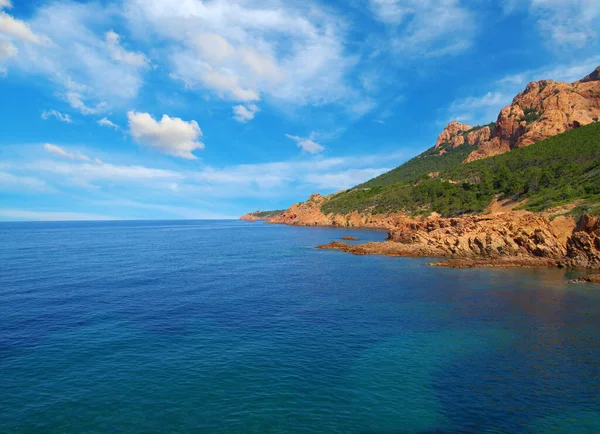 Paisaje Del Mar Con Rocas — Foto de Stock