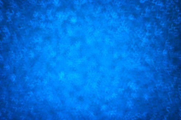 Bleu Noël Abstrait Fond Flou — Photo