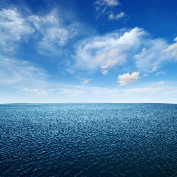 Blue Sea Water Surface Sky — Stock Photo, Image