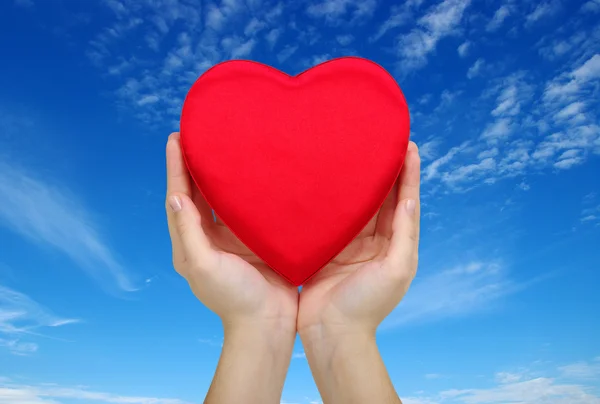 Red heart — Stock Photo, Image