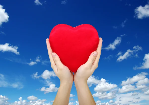 Red heart — Stock Photo, Image