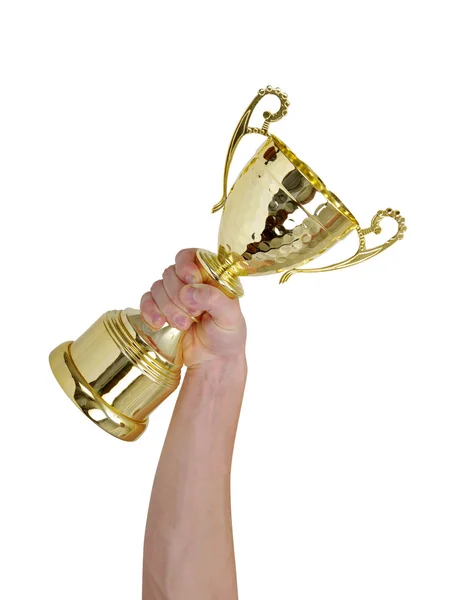 Golden trophy — Stock Photo, Image