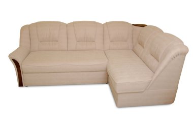  sofa on white  clipart