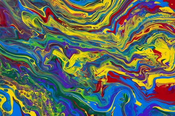 Paint mixed — Stock Photo, Image