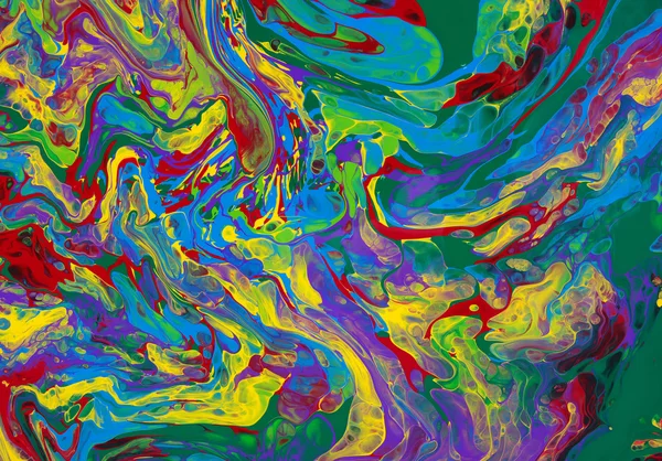 Paint mixed — Stock Photo, Image