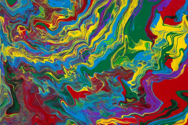 Paint mixed — Stock Photo, Image