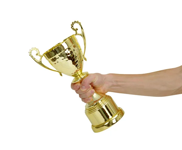 Golden trophy — Stock Photo, Image