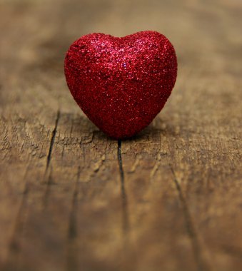 Kırmızı kalp arka planı