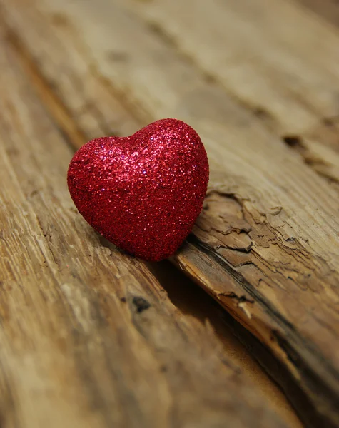 Fundo coração vermelho — Fotografia de Stock
