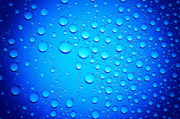 Background of water drops — Stock Photo, Image