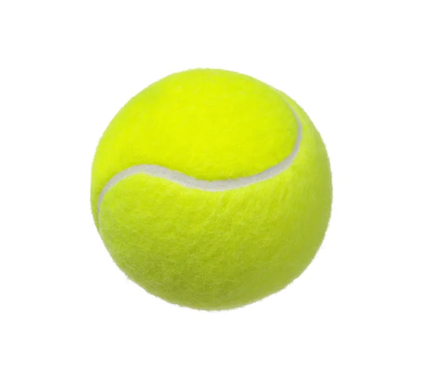 Tennis ball isolated on white — Stock Photo, Image