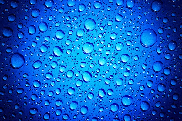 Background of water drops — Stock Photo, Image