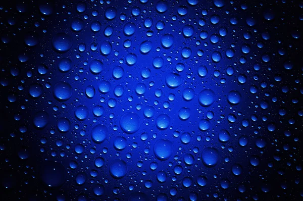 Background of water drops — Stock Photo, Image