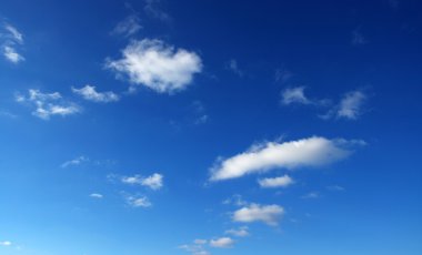 Mavi gökyüzü arkaplanı