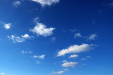 Mavi gökyüzü arkaplanı