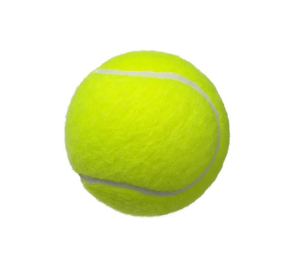 Tennis ball isolated on white — Stock Photo, Image