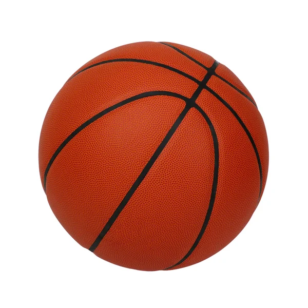 Basketball isolated on a white — Stock Photo, Image