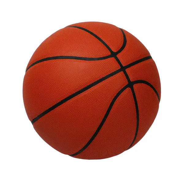 Basketball isolated on a white — Stock Photo, Image