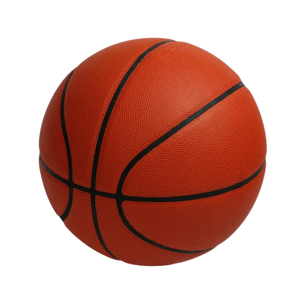 Basketball isolated on a white — Stock Photo, Image