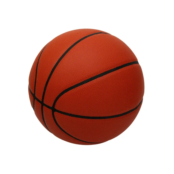 Basketball isolated on a white — Stock Photo, Image