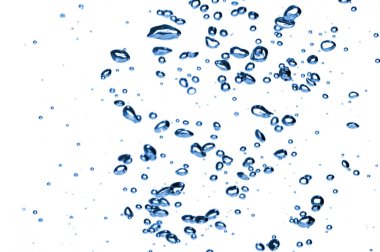 Hava kabarcıkları beyaz