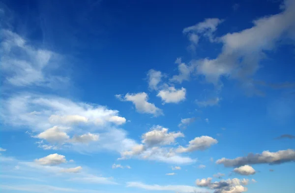 Blue sky and white clouds — Stock Photo, Image