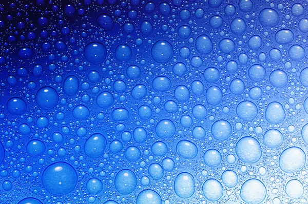 Drops on glass — Stock Photo, Image