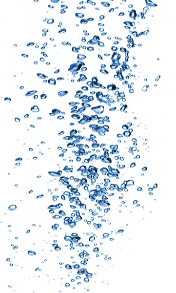 Burbujas de aire en blanco —  Fotos de Stock