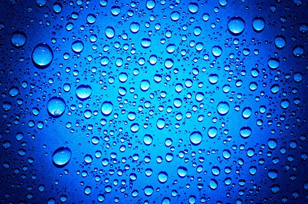 Background of water drops — Stock Photo, Image