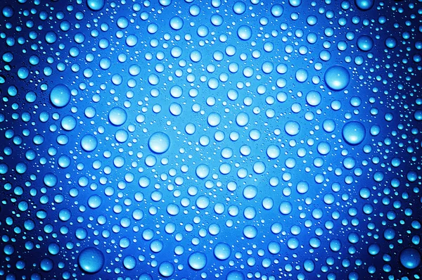 Background of water drops — Stock Photo, Image