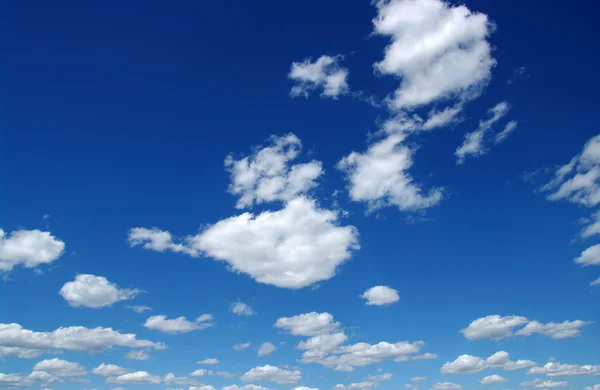 Blue sky and white clouds — Stock Photo, Image