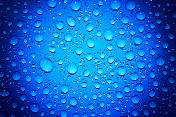 Drops on glass — Stock Photo, Image