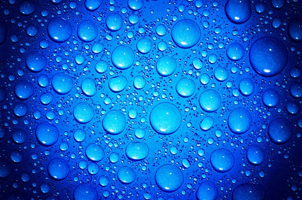 Drops on glass — Stock Photo, Image