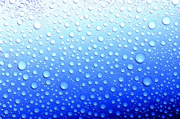 Drops on glass — Stock Photo, Image