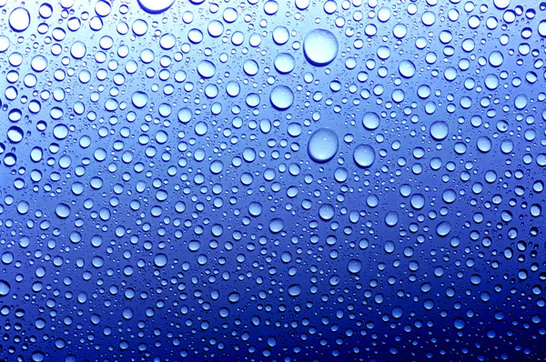 Drops on glass — Stock Photo, Image