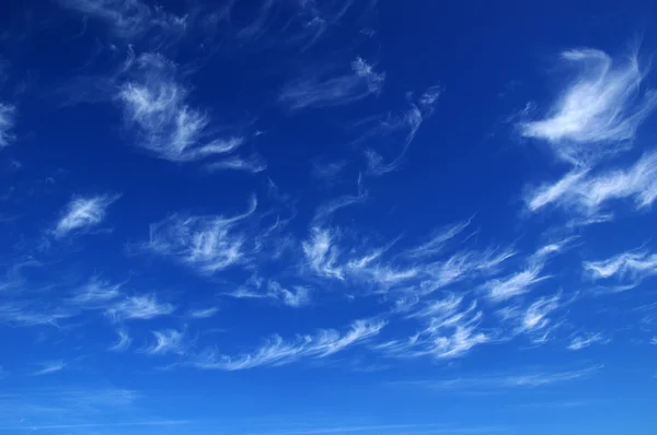 Blue sky and white clouds — Stock Photo, Image