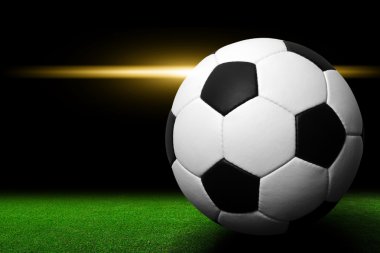 Futbol topu ve Stadyumu