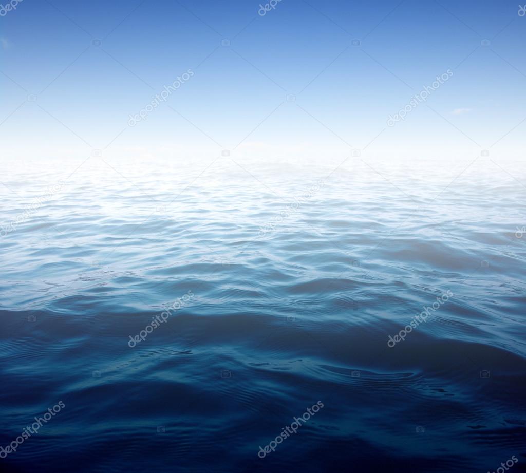 Blue sea water 