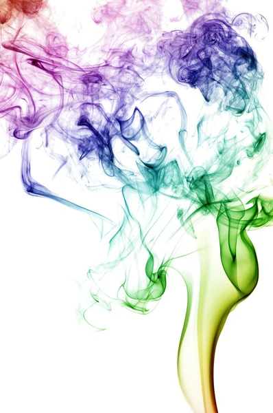 Fond de fumée coloré — Photo