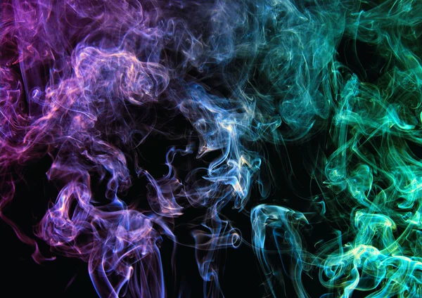 Fondo de humo de color — Foto de Stock