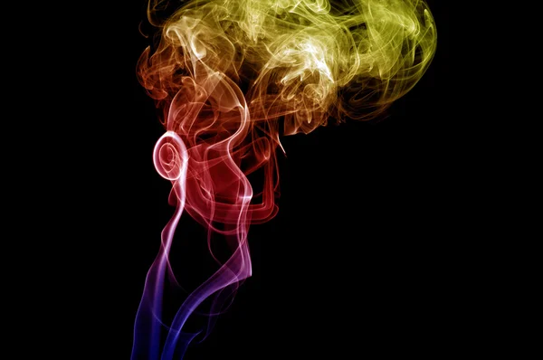 Abstract colored smoke — Stock Photo, Image